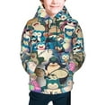 thumbnail image 1 of Youth Cartoon Hoodie Fashion Long Sleeve Kids Pullover Coat Casual Hoody Hooded Sweatshirts for Boys Girls, 1 of 8