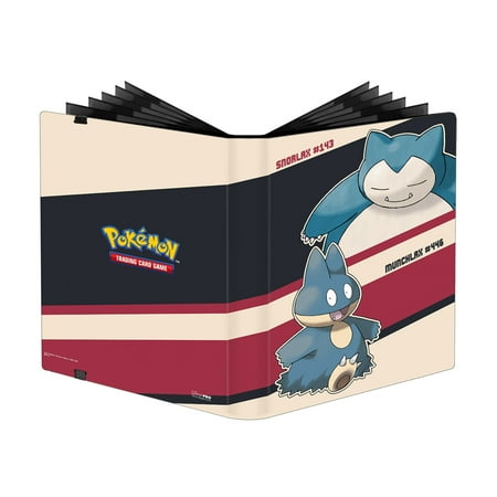 Ultra PRO Pokémon Snorlax & Munchlax 9-Pocket PRO-Binder, Holds 360 Cards