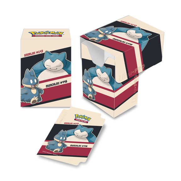 Ultra PRO: Full View Deck Box - Pokemon (Snorlax Munchlax)