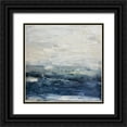thumbnail image 1 of Snow , Aerial 26x26 Black Ornate Wood Framed with Double Matting Museum Art Print Titled - Oceania, 1 of 4