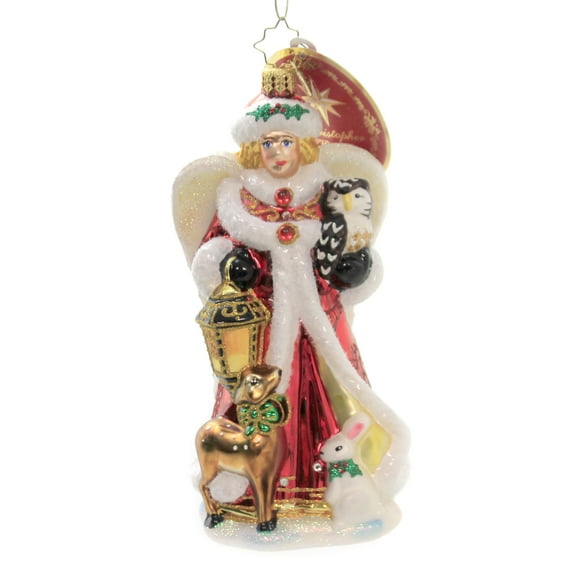 Snow Angel Guide Ornament Owl Deer Rabbit Forest 1020108