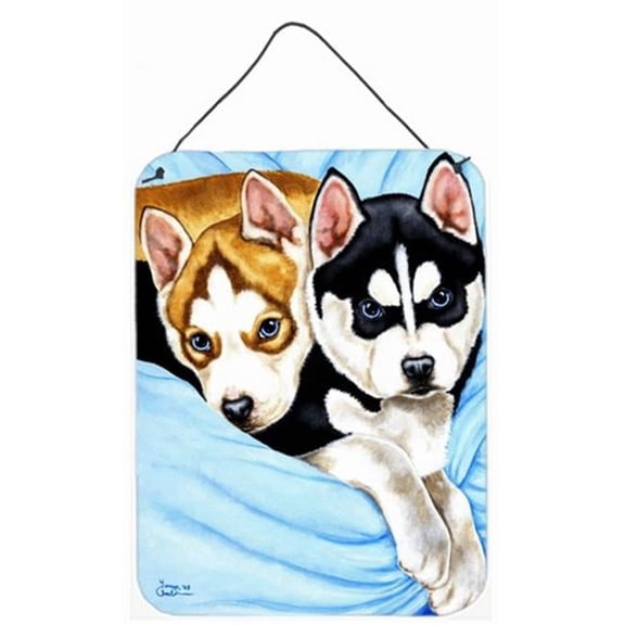 Snow Angels Siberian Husky Wall or Door Hanging Prints