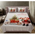 thumbnail image 1 of Aura Decor Snow Berry Modern 1-Piece Bedspread Set, White, Full, 1 of 1