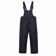 Snow Bibs Kids Waterproof for Girls Boys Solid Color Outdoor Warm Breathable Ski Pants Children Outerwear Jacket Coat 2 Years