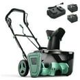thumbnail image 1 of Snow Blower - Brushless Motor 20" Width 180° Rotating Chute Walkways Driveways Snow Thrower Blaster Dual LED Lights (20 Inch Cordless), 1 of 8