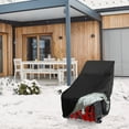 thumbnail image 1 of Snow Blower Cover, Fit Snow Thrower Cover, Polyester Fabric, Sun Dirt Snow Proof, With Drawstring & Windproof Buckles,Outdoor Protection, 1 of 6