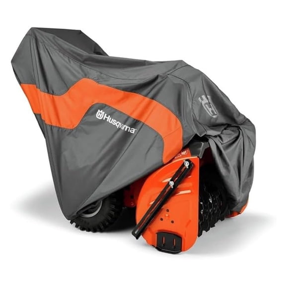 Snow Blower Cover Heavy Duty - 582846301 - 2 Stage Snow Thrower Cover - Waterproof UV Protection - Durable Outdoor Snowblower Cover with Vent & Storage Bag