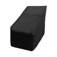 thumbnail image 1 of Snow Blower Cover, Universal Fit Snow Thrower Cover, Polyester Fabric, Sun Dirt Snow Proof, with Drawstring & Windproof Buckles, Outdoor Protection, 1 of 8