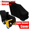 thumbnail image 1 of Snow Blower Cover Waterproof Heavy Duty Snow Thrower Cover Protector All Weather Outdoor Protection 62"x30"x43", 1 of 10