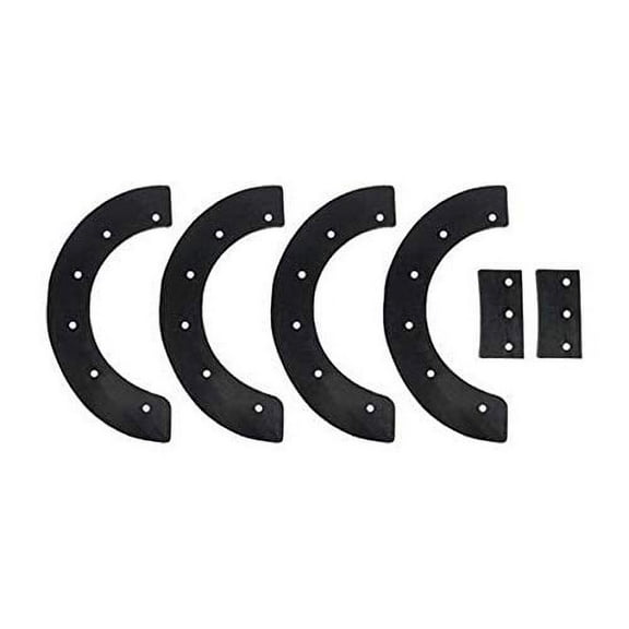 Snow Blower Paddle Set Fits Noma Craftsman 20" Snowblowers Compatible with Murray Parts 302565 302565MA