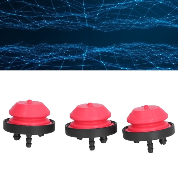 Snow Blower Primer Bulb Replacement, Fits Multiple <span Style="background:red"></span>, Durable Rubber, 3 Pack