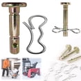 thumbnail image 1 of Snow Blower Shear Pins and Cotter Pins Replacement Set for Troy-Bilt – Fits OEM 738-04124A and 714-04040, Heavy Duty Steel, 1/10/20 Pack for Winter Snow Removal, 1 of 9