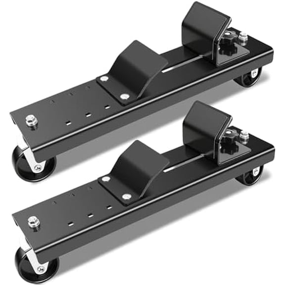 Snow Blower Storage Dollies, Fit for John Deere 44" 47" 54" Snowblower, Snowblower Storage Dollies for John Deere LP70692, Easily Move The Snow Blower Head, 2PCS$$Tools