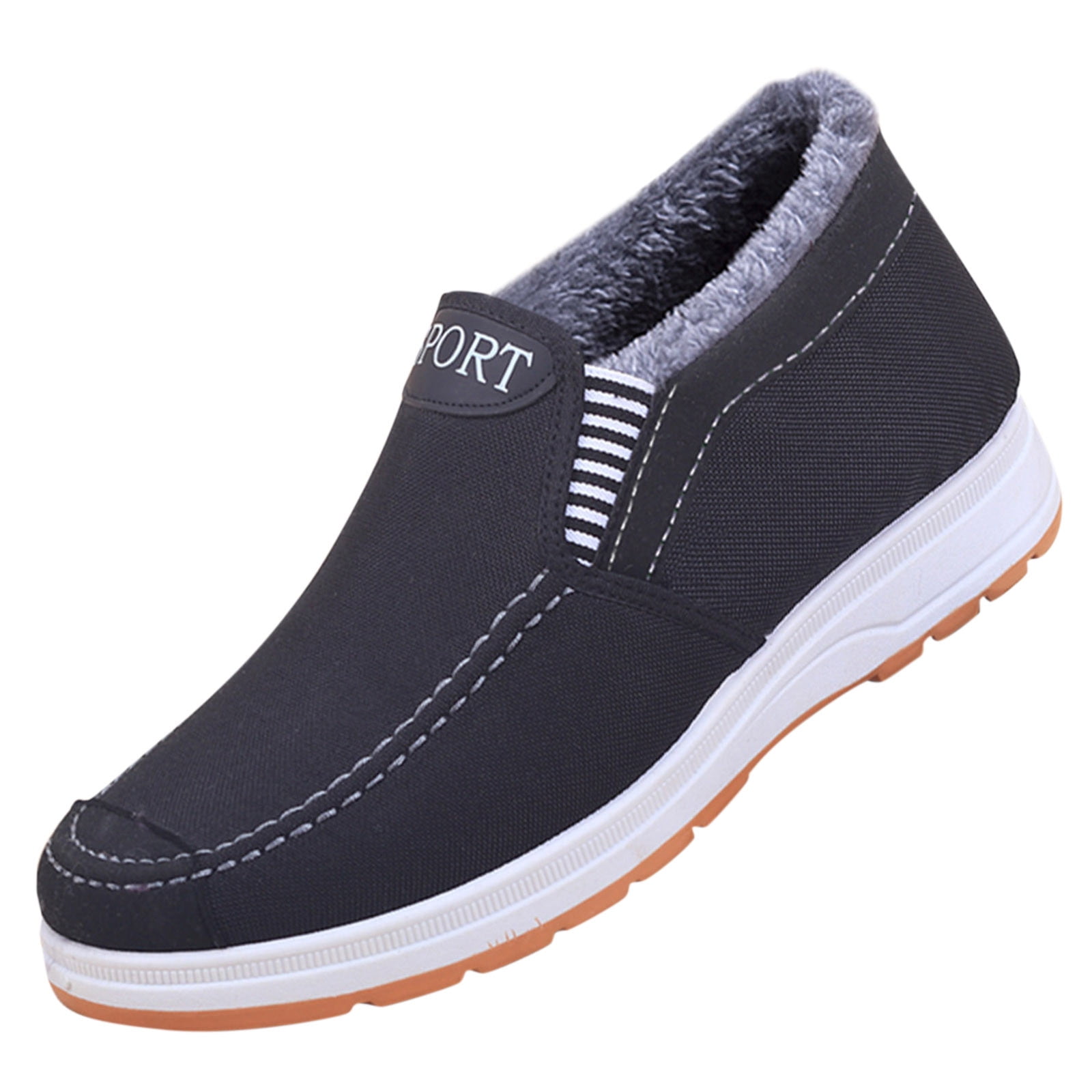 Snow Boots For Men Fashion Winter Men Snow Boots Thick Soles Non Slip