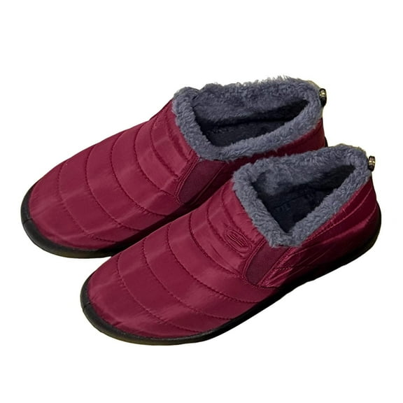 Snow Boots For Women Winter Shoes Slip On Boots Fall Boots Waterproof Ankle Booties With Warm Lining