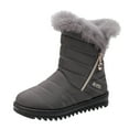thumbnail image 1 of Snow Boots Winter Warm Boots For Women's Snow Boots Ankle Boots Warm Shoes Boots Cute Snow Boots Women Size 11 Tall Snow Boots for Women Size 12 Winter Shoe Boots Wide Snow Boots for Women Women Snow, 1 of 9