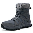 thumbnail image 1 of Snow Boots for Women,Winter Thermal Boots for Women With Enhanced Insulation And Secure Lace-Up Design for Cold Weather,Winter Boots for Women,Grey,11.5, 1 of 8