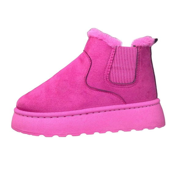 Snow Boots for Women,Women's Winter Boots With Wool for Extreme Cold Weather Insulation And All Day Comfortable Wear,Winter Boots for Women,Hot Pink,9.5