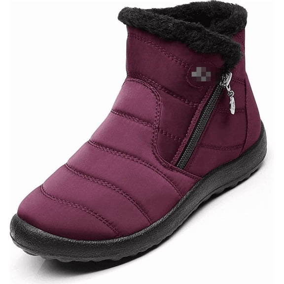 Snow Boots for Women & Men | Winter Boots with Warm Fur Lining, Anti-Slip Sole for Outdoor