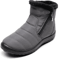 thumbnail image 1 of Snow Boots for Women & Men | Winter Boots with Warm Fur Lining, Anti-Slip Sole for Outdoor, 1 of 8