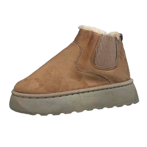 Snow Boots for Women,Women's Winter Boots With Wool for Extreme Cold Weather Insulation And All Day Comfortable Wear,Winter Boots for Women,Brown,8.5