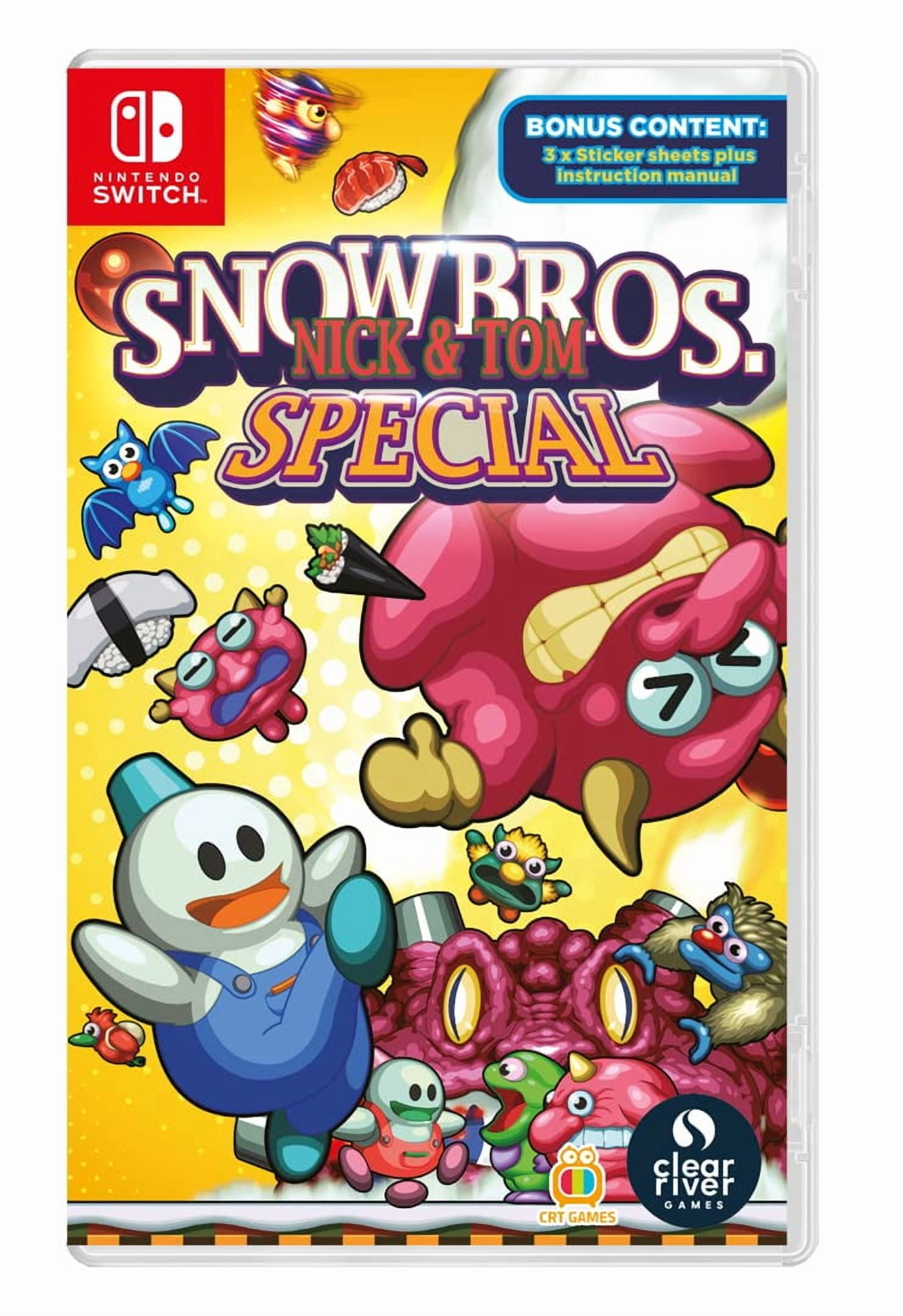 未開封　 BROS. NICK & TOM SPECIAL 限定版 Snow Bros. Nick & Tom Special for Nintendo Switch, Classic Arcade