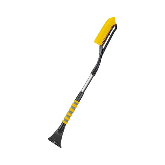 Snow Brush and Ice Scraper for Car Windshield, 30" to 37" Extendable Window Scraper Deicer for Car SUV and Truck,Ice Scrapers and Brushes 2 in 1,Winter Car Automotive Exterior Accessories