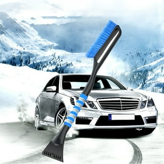 Superio Car Snow Brush with Ice Scraper 24”- Eva Foam Comfort Grip on  Aluminum Handle, Auto Ice Scraper and Snow Brush – All Vehicle Car Truck  SUV