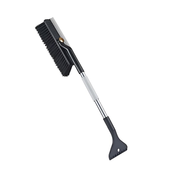 Snow Brush and Ice Scrapers for Car Windshield, Extendable Car Snow Accessories, Brush Supports 180 Degree Rotation, Car Winter Removal Tool for Cars, Trucks, SUVs