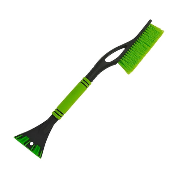 Snow Brush and Ice Scrapers for Car Windshield Detachable Lightweight Snow Brush and Scraper with Foam Grip 23.62x4.33in Green