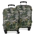 thumbnail image 1 of Snow Camo Tree Trunks Pattern Luggage Cover Fashion Suitcase Cover Baggage Covers Fit 25-28 Inch Luggage (Go Travel), 1 of 5