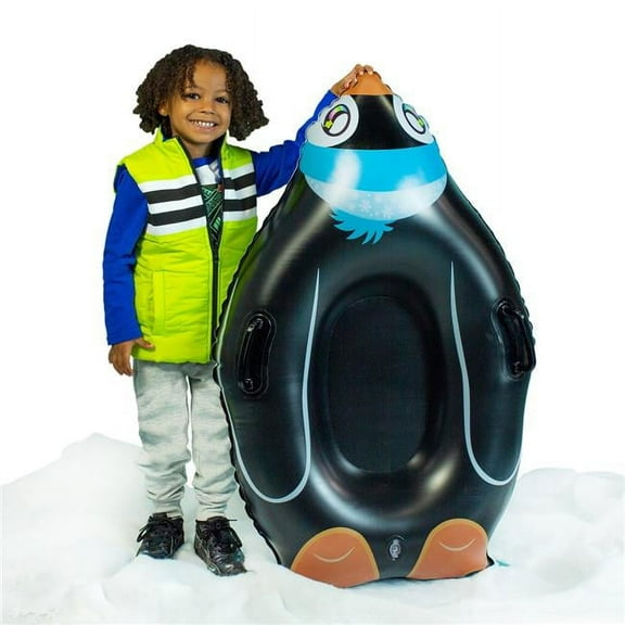 Inflatable Penguin Snow Sled Snow Candy