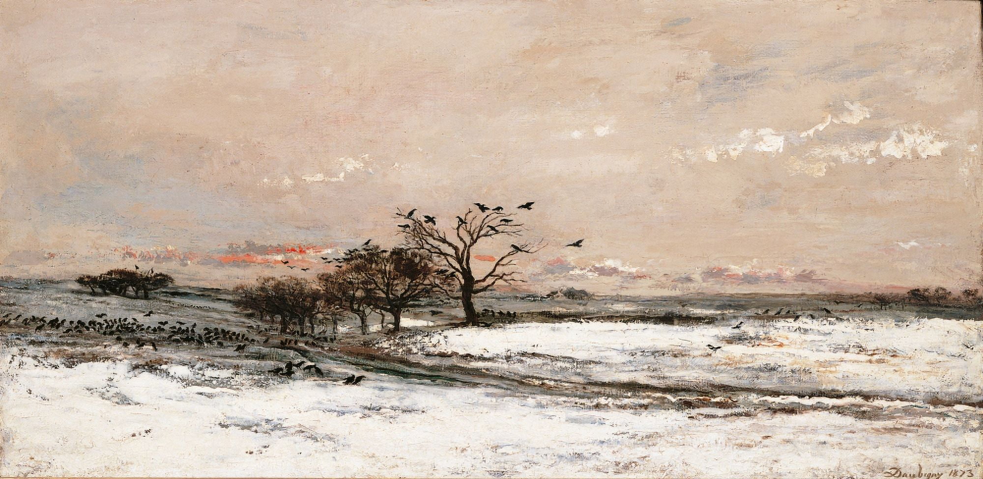 Snow Canvas Art - (24 x 18)