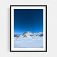 thumbnail image 1 of Snow-Capped Peak Beneath a Vast Alpine Sky - Chamonix Auvergne-Rhône-Alpes France Photography Mountain Snow Winter Landscape Nature Scenic Wilderness Black Framed Wall Art Print 12 x 16 inches, 1 of 1
