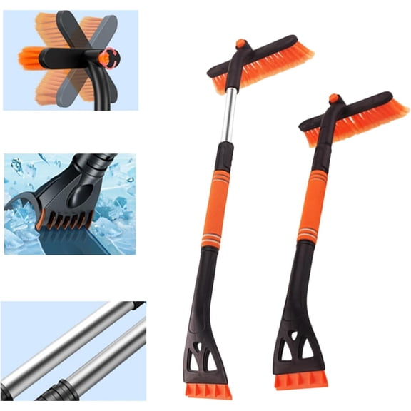 Snow Cleaner for Car, 2026 Snow Broom for Car, Snow Car Cleaner, Car Snow Cleaner, Snow Brush for Car Extendable, Extendable Snow Brush for Car, Snow Cleaning Brush for Car