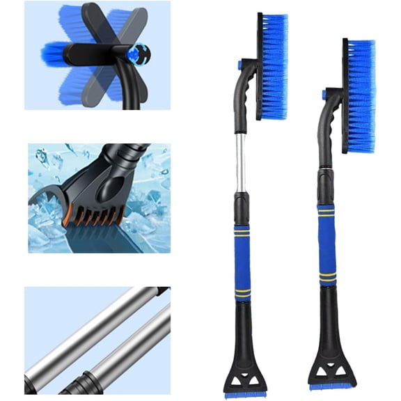 Snow Cleaner for Car, 2026 Snow Broom for Car, Snow Car Cleaner, Car Snow Cleaner, Snow Brush for Car Extendable, Extendable Snow Brush for Car, Snow Cleaning Brush for Car
