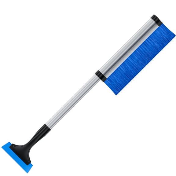 Snow Cleaner for Car, Snow Shovel for Car | Portable Ice Scraper for Car Snow Removal - Compact Snow Scraper for Car, Ice Scraper and Snow for Window(24.6Inch,Blue)