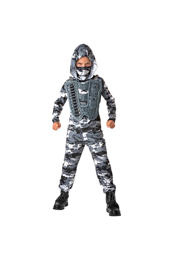 Snow Commando Boys Costume