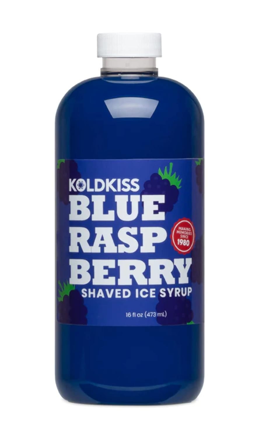 Snow Cone Syrup, Pint (Blue Raspberry)