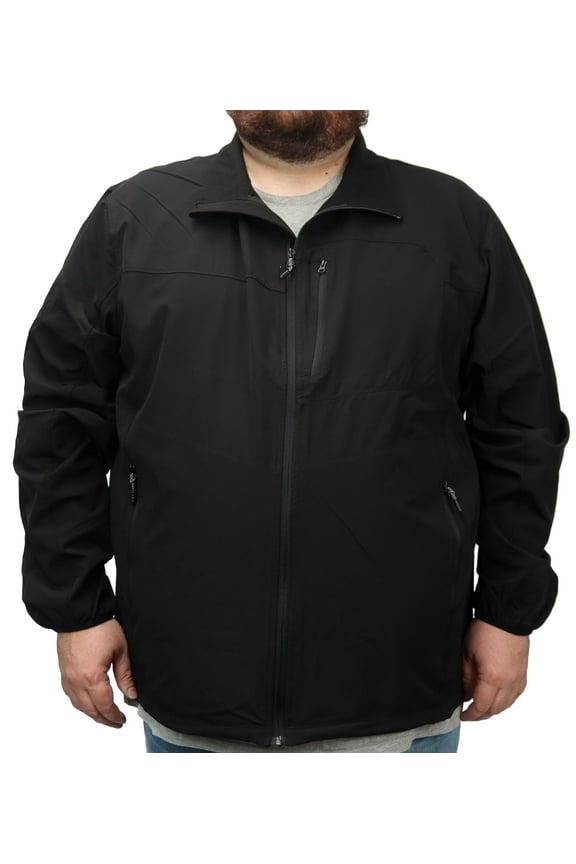 Outerwear Men’s Big Spring Fall Light Soft Shell Jacket 3XL-7XL