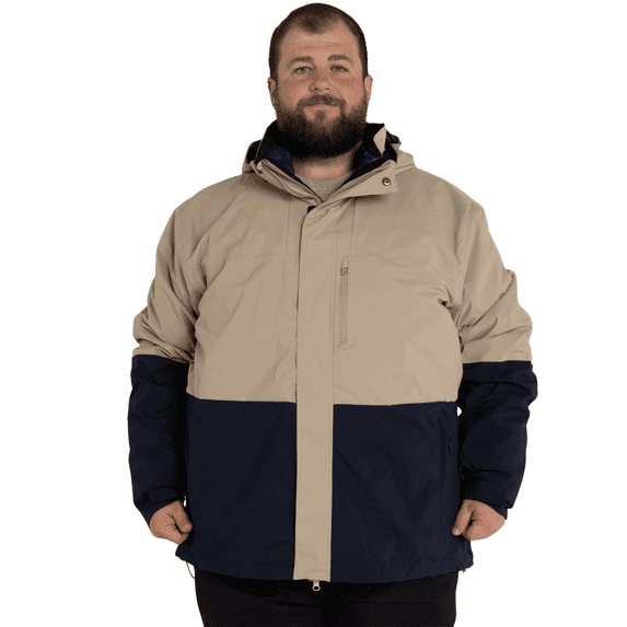 Snow Country Outerwear Mens Big 2X-7X 3in1 Ski Snow Jacket Coat Altitude II