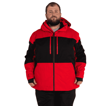 Snow Country Outerwear Mens Big 2XL-7XL Winter Insulated Peak Ski Jacket Coat