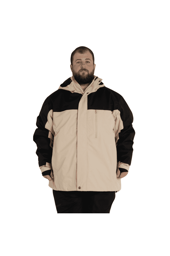 Outerwear Mens Big 2XL-7XL Winter Insulated Peak Ski Jacket Coat