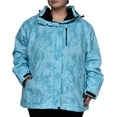 thumbnail image 1 of Snow Country Outerwear Women's Plus Size 1X-6X Bevel Insulated Winter Snowboarding Ski Jacket Coat 5X Blue Marble, 1 of 5
