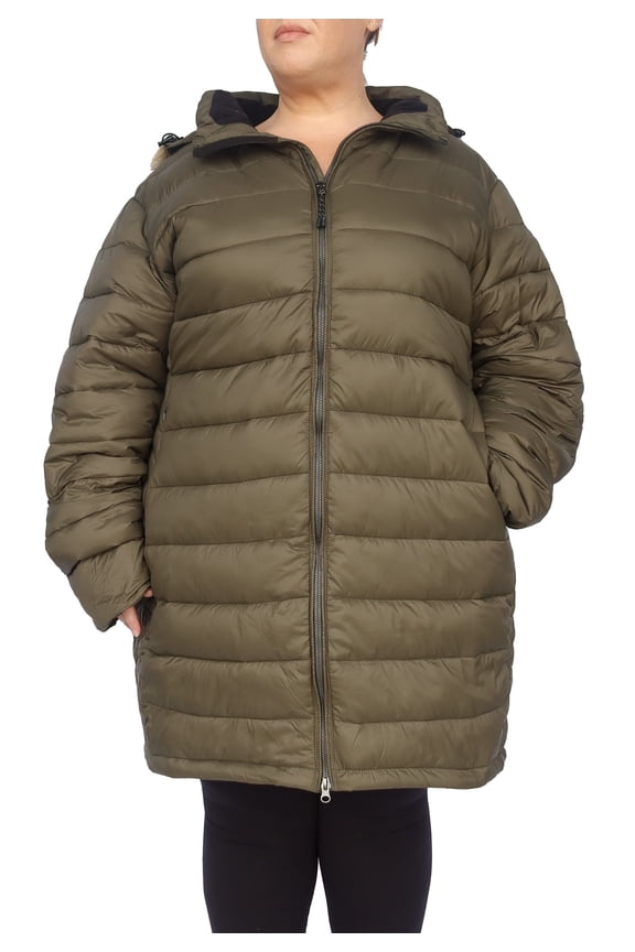 Outerwear Women's Plus Size 1X-6X Element Parka Jacket Coat
