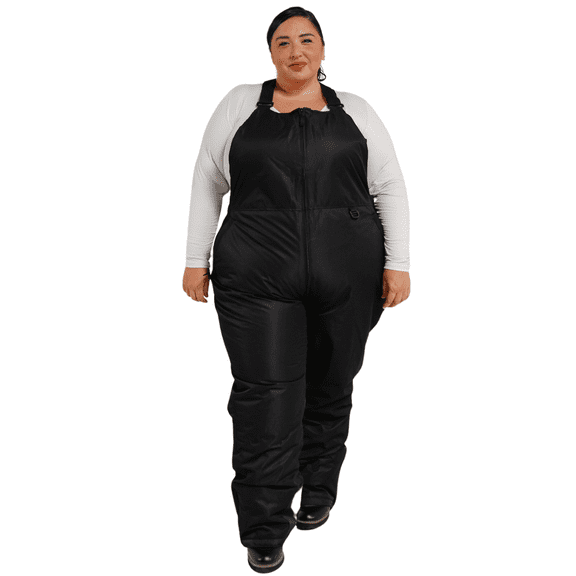 Snow Country Outerwear Women's Plus Size 1X-6X Ski Snow Bibs Vertex Higher Front