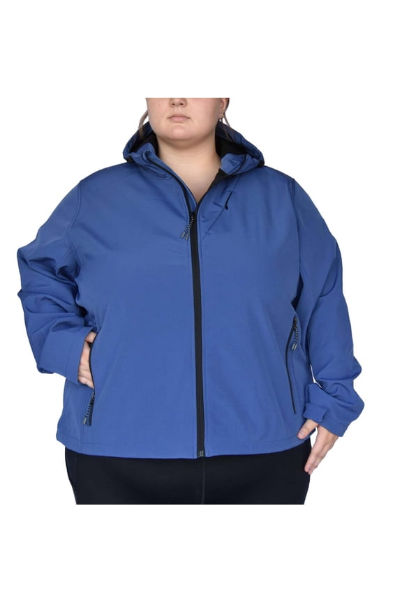 Outerwear Women's Plus Size Micro Fleece Soft Shell Jacket Coat 1X-6X