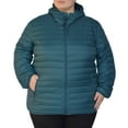 thumbnail image 1 of Snow Country Outerwear Womens Plus Extended Size Packable Down Jacket Hooded Coat 1X-6X, 1 of 3