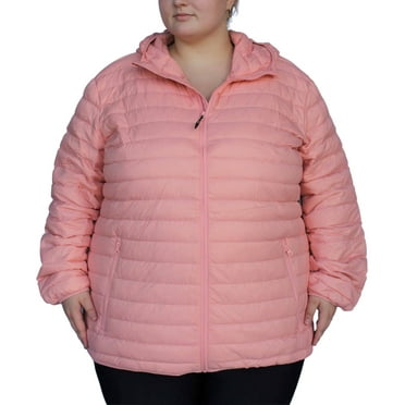Snow Country Outerwear Womens Plus Extended Size Packable Down Jacket Hooded Coat 1X-6X