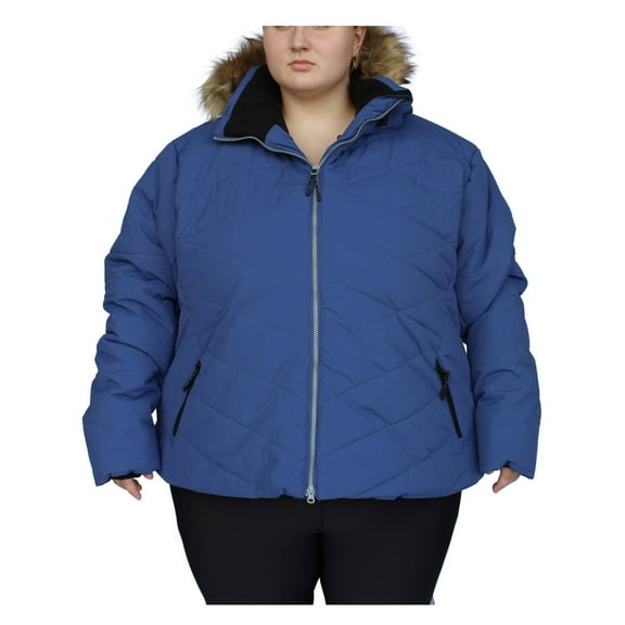 Snow Country Outerwear Womens Plus Size 1X-6X Vail Down Alternative Snow Jacket Coat